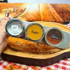 Kit 64 Etiquetas Temperos e Condimentos Impermeáveis Adesivos Organizadores para Potes de Cozinha