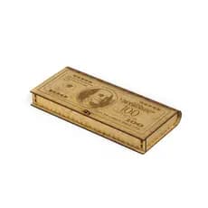 Caixa Dólar para dinheiro - mdf