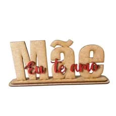 Decoração de mesa dia das Mães modelo 1, festa lembranças lembrancinhas - MDF