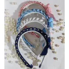 Tiara de Pérolas tiara infantil tiara arquinho Arco infantil para cabelo menina 4 opções de cores