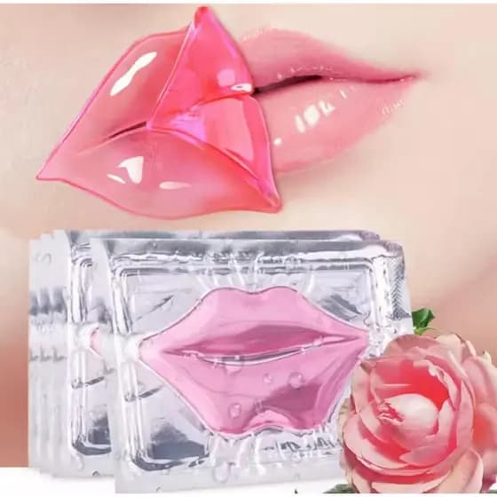 Máscara Hidratante Labial Colágeno - Patch em Gel para Lábios