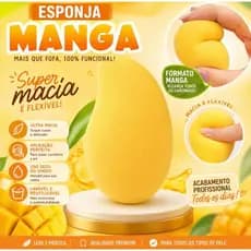 kit 2 esponja de maquigem manga /esponja manga