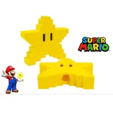 Estrela Da Árvore De Natal Do Mario Bros