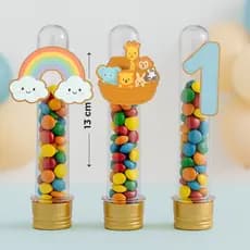 30 APLIQUES PERSONALIZADOS TUBETE ARCA DE NOE. FAZEMOS TODOS OS TEMAS