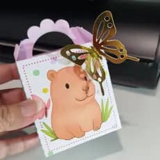 Kit 30 Borboletas lamicote dourada para decoração lembrancinhas ENVIO RÁPIDO
