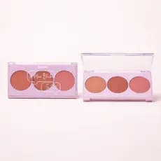 Paleta Blush Trio Dapop Tropical Skin Compacta para Maquiagem Efeito Natural