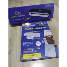 COMBO-A4 Plastificadora e Laminadora A4 OFFL01 + Polaseal Plastificação A4 0,05mm 100 Folhas Off Paper