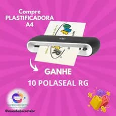 Plastificadora e Laminadora A4 OFFL01 Off Paper
