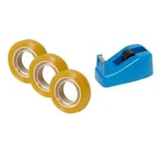 Durex Fita Adesiva 12x20 C/10 Un + Suporte De Durex Pequeno