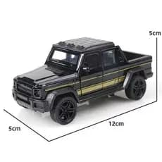 Miniatura Picape Mercedes-Benz Metal Fricção Abre Portas Carrinho Metal Coleção