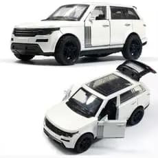 Carrinho De Metal Carrinho Fricção Abre As Portas Land Rover Defender Evoque Miniatura Metal Coleç