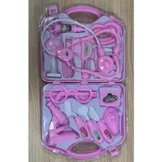 Kit Maleta Médica Enfermeira Infantil Brinquedo Educativo Criança Menina Doutora