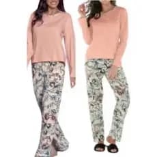 Pijama Longo Feminino Azurre Nicedream DeMillus 285178