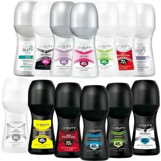 Desodorante Antitranspirante roll-on On Duty