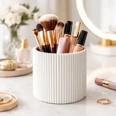 Organizador de Maquiagem Porta Cosméticos Batom Pincel Perfume Skincare Gloss Joias Feminino