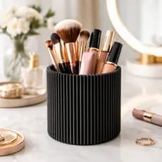 Porta Maquiagem Organizador Cosméticos Batom Pincel Perfume Skincare Gloss Joias Mesa