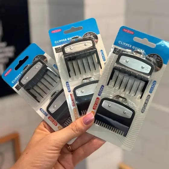 Kit 2 Pentes Clipper Disfarce Degrade 0.5 E 1.5 Máquina Corte
