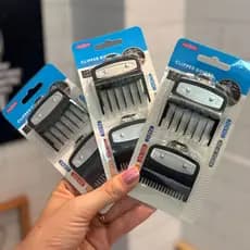 Kit 2 Pentes Clipper Disfarce Degrade 0.5 E 1.5 Máquina Corte