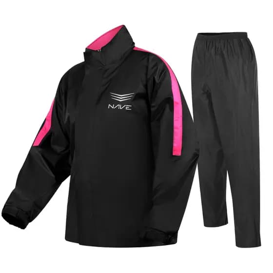 Capa Roupa de Chuva Motoqueiro Nylon Emborrachado Nave Impermeável