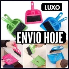 5, 3, 1 Mini Vassoura E Pá Para Mesas Limpeza Armário Cantos Teclado Color Envio Imediato