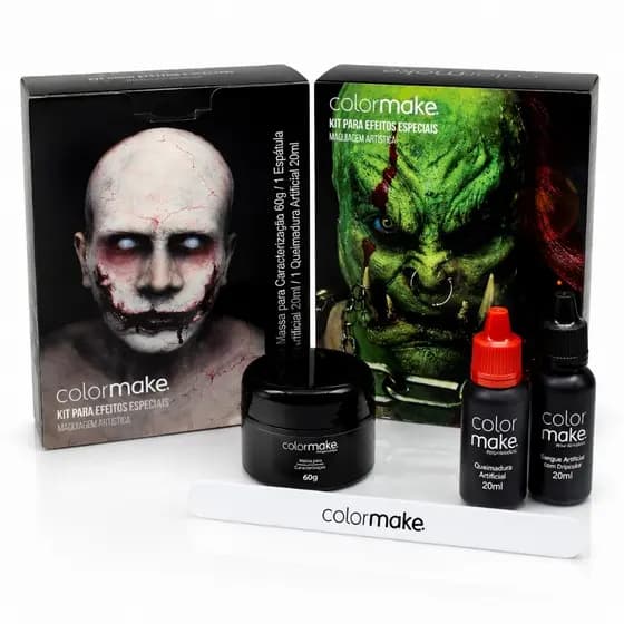 Conjunto Artístico Colormake — Crie sua maquiagem única e inesquecível.