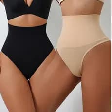 Calcinha Cinta Fio Modeladora Compressão Reduz Medidas importada Feminina Cós 15cm