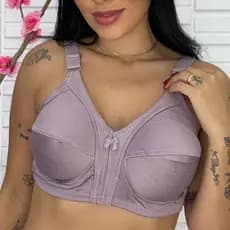 Sutiã Sem Bojo Sem Arco Cetinete Algodão Reforçado Sutien Feminino Plus size Alta Qualidade Premium