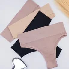 Kit 2 Calcinha Cinta Cós Alto 8cm Importada Reduz Medidas Para Vestido Alta Qualidade Modeladora