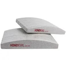 24 Lixas Bananão Vermelha Honey Girl Unha De Gel 100/180