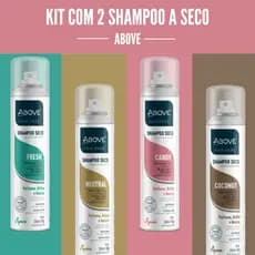 Kit Com 2 Shampoos A Seco Above Perfumes diversos 150ml