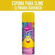 Slymania Bananico Espuma Para Slime Amarelo 200ml