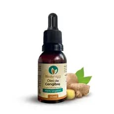 Óleo De Gengibre 100% Vegetal  Celulite Massagem Corporal Couro Cabeludo