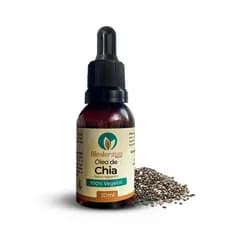 Óleo Vegetal De Chia 100% Puro Ômega 3 Skincare Capilar Antiqueda Pele Anti-Age