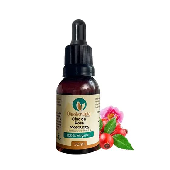 Óleo Rosa Mosqueta Rubiginosa 100% Puro Manchas Cicatrizes Acne Anti-Idade Retinol Natural