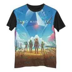 Pt Camisa Camiseta Game Ps4 Xbox No Mans Sky Explorer G1544