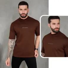 Camiseta Oversize Masculina Algodão Fio 40 Menegoth Luxo Quality