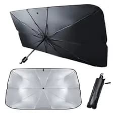 Painel Guarda Sol Proteção Solar Uv para-brisa Quebra Sol Universal para Todos Modelos de Carro