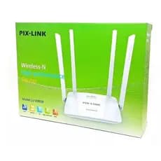 Roteador Sem Fio  4 Antenas Externas Rede Wireless 300Mbps Wi-FI AP Router Branco