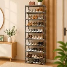Sapateira Vertical para até 30 Pares com 10 prateleiras