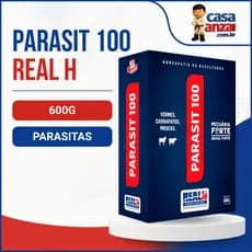 Real H Parasit 100 600g Controle De Vermes Carrapatos Moscas Bovinos Gado Vacas