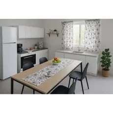 Kit de cozinha com 10 peças estampas variadas, incluindo capas e caminho de mesa, deixando sua cozinha muito mais bonita