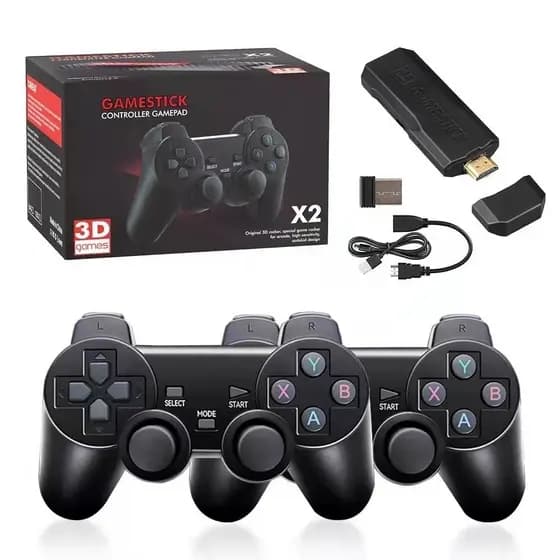 Game Stick Pendrive + 2 Controle 30000 Jogos Retro GD10