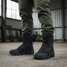 Bota Masculina Militar Adventure Confortavel Dia-Dia