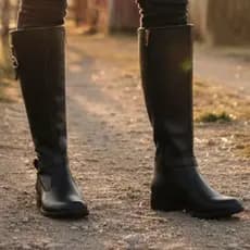 Bota Feminina Montaria Moda Country Cano Longo