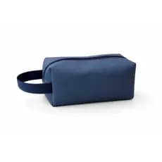 Necessaire Masculina Azul Média 22cm x 11cm – Ideal Para Higiene Pessoal em Sintético Unisex