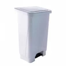 Lixeira 50 L com Pedal Retangular – Ideal para Indústria/Loja