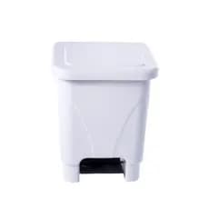 Lixeira Retangular 15 L com Pedal Resistente e Vedada