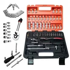 Kit Ferramentas -  Maleta 53 Peças Jogo Soquetes