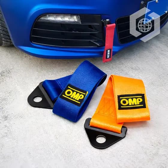 Cinta Reboque Racing Tow Strap Automotivo Universal Nylon Tunning