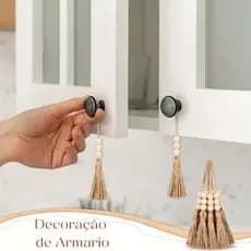 KIt Pingente Decorativo para Puxador de Armário Garrafa Mesa Posta - Toque Rústico e Elegante